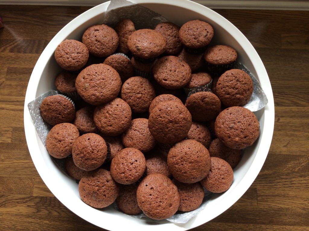 Schokolade-Rum Muffins - Was essen wir heute