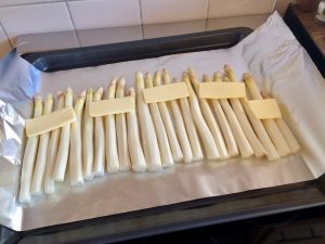 Spargel aus dem Ofen