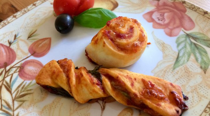 schnelle Pizzateilchen