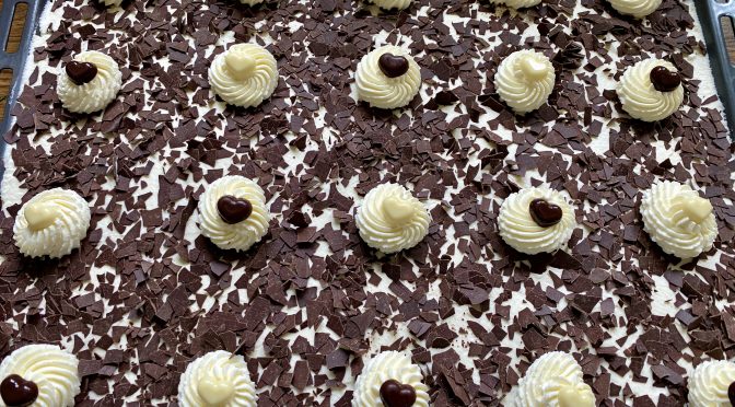 Schwarzwälder Kirsch Torte vom Blech