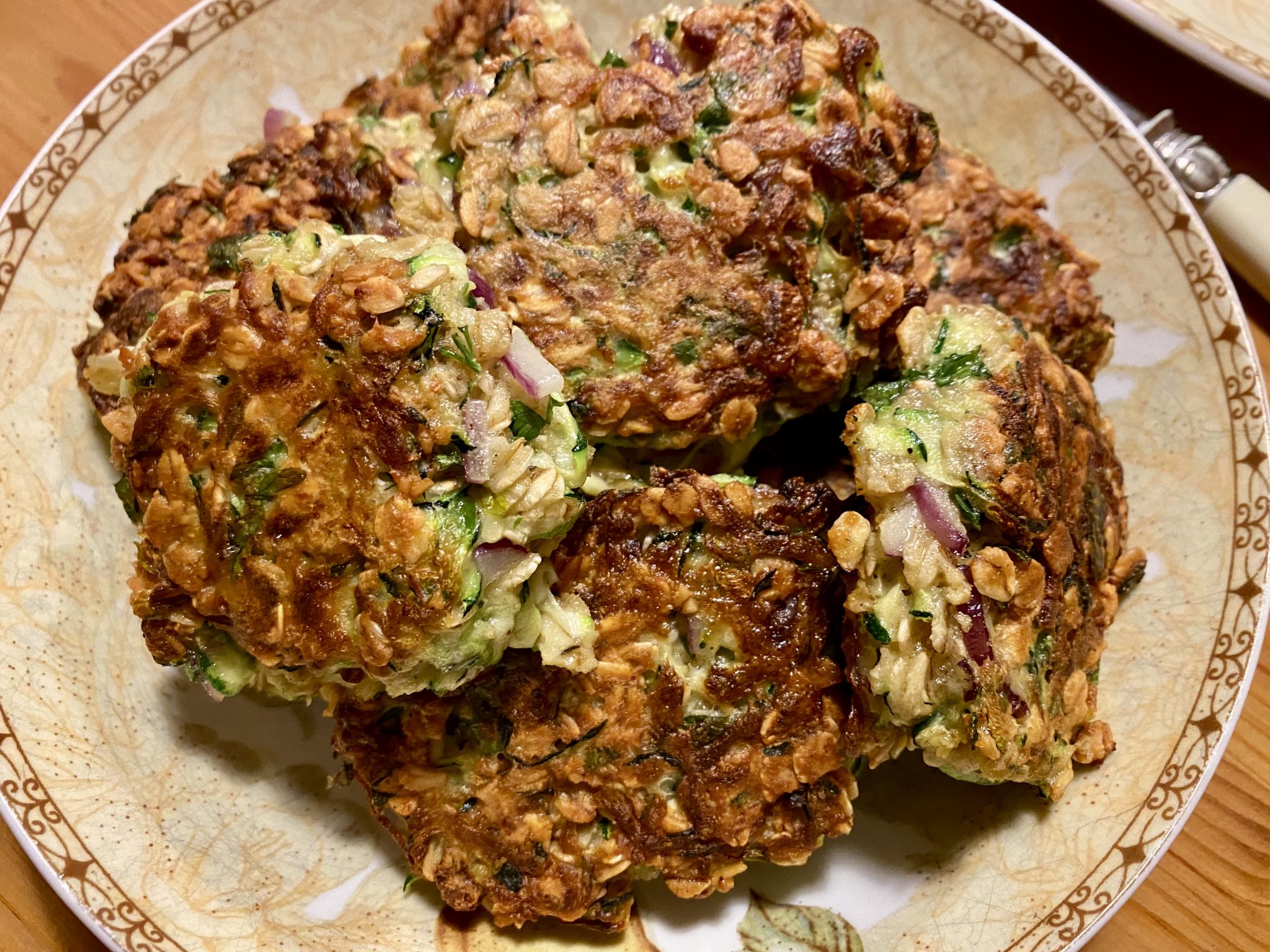 Zucchini Pflanzerl - Was essen wir heute